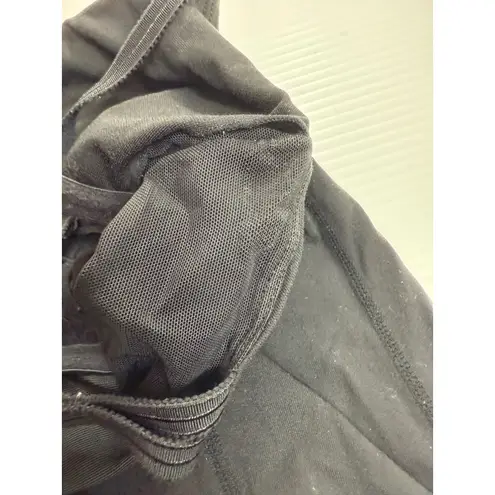 Lululemon Black Dress Tank Top Pleated Casual Athletic Sleeveless 4