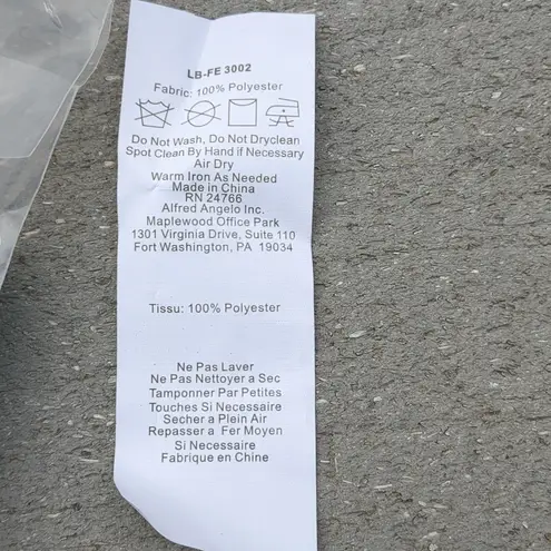 Alfred Angelo NWT Ivory Sash with Jewels Size 3X 896118 SASH-5010