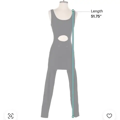 Ghost Flower Earth Onyx One Piece Jumpsuit Athletic Black Womens Sz S Gymastic