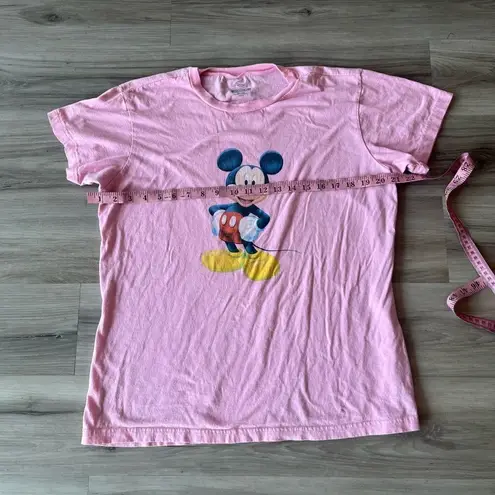 Disney  Store XL Pink Mickey Mouse Shirt