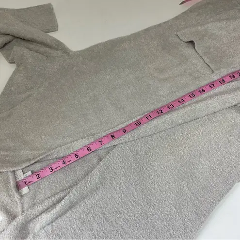 Barefoot Dreams NEW  Long Robe Cozy Chic Lite Womens XXS / XS Silver Gray NWOT