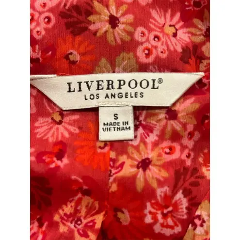 Liverpool Top Women's Size S Floral V