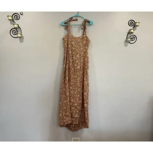 Faherty  Kendall Dress in Bronze River Size Medium M NWOT