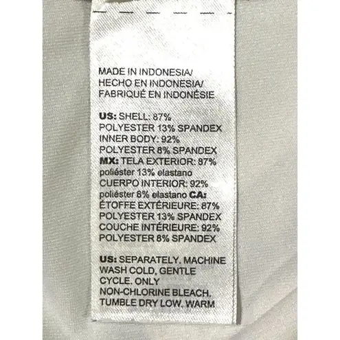 Chico's Tropical Print Coastal Lightweight Skort Built In Shorts Stretch Fabric 3