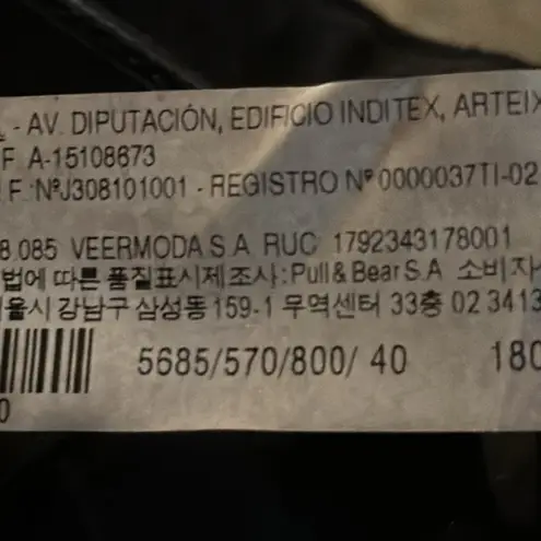 Pull & Bear Limited Edition Super Skinny Biker Jeans EU 40 NWT Black Size undefined