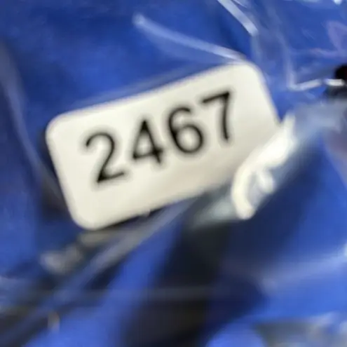 Single, women’s size small, long sleeve, midi, sheer, lightweight dress Blue