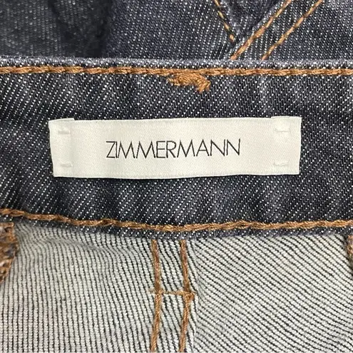 Zimmermann Concert Stiletto Jeans Women’s Size 28 Dark Denim Flare Leg Split Hem