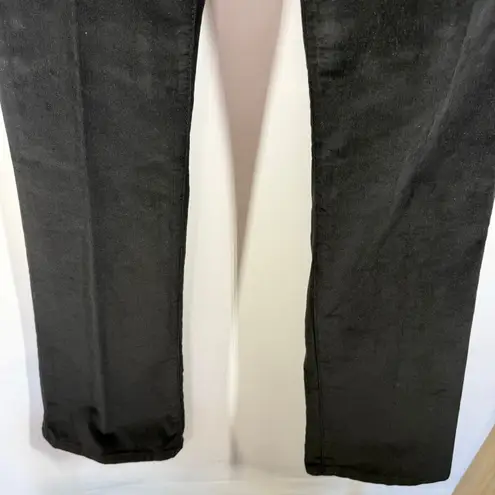 Calvin Klein Jeans WoMen’s dark black straight leg corduroy pant size 8