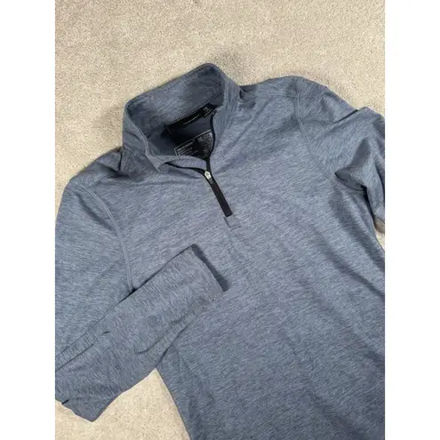 Truewerk Pullover Womens XS Blue B2 Quarter Zip Long Sleeve Stretch Active