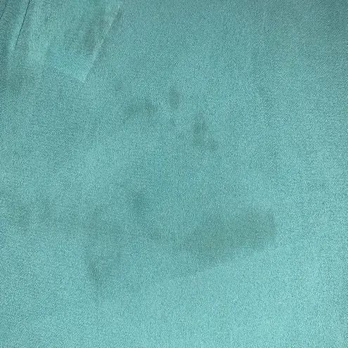 Tea N Rose blue lightweight button Down asymmetrical dress