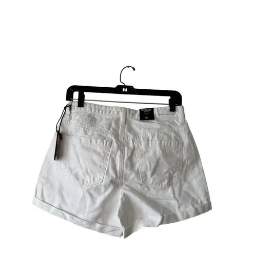Blanknyc The Perry White Denim Mom Shorts Size 27 Beach Casual Belt Loops - Image 2