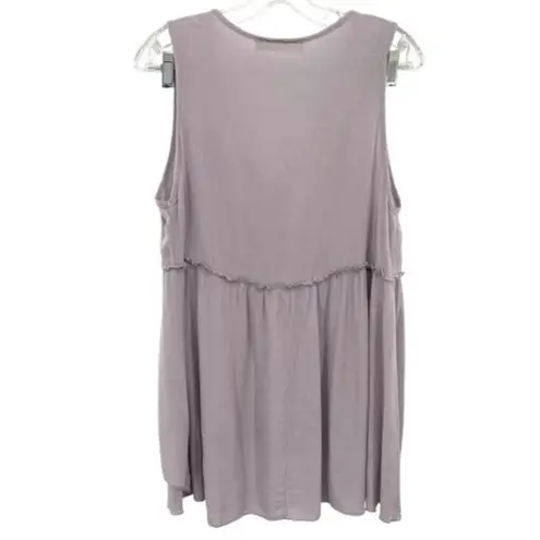 Magnolia South Sheer Boho Fairy Embroidered Lace Peasant Tank Top