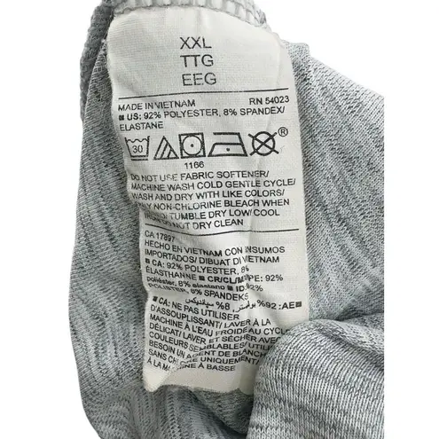 Old Navy  Active‎ Breath On Jumpsuit Sleveless Elasticized Waist Pockets XXL Grey