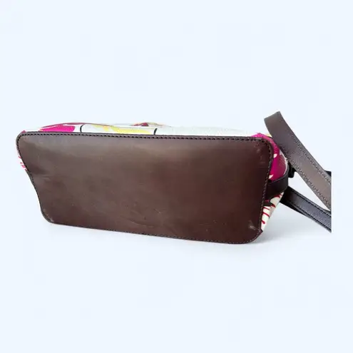 Brahmin Mini Duxbury Dahlia Floral Small Crossbody Purse Bag Feminine Romantic