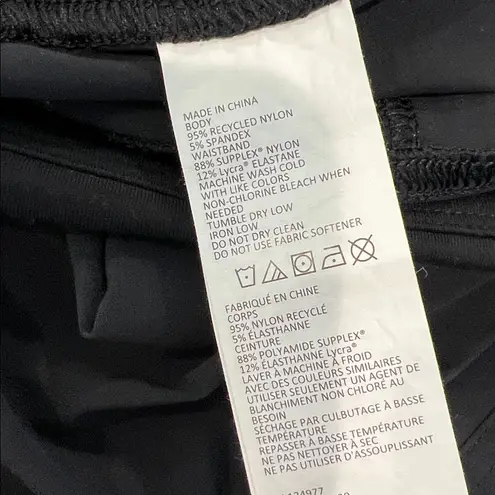 prAna Summit Capri Pants Black Large Hiking Travel Casual Pant Pull On Pants