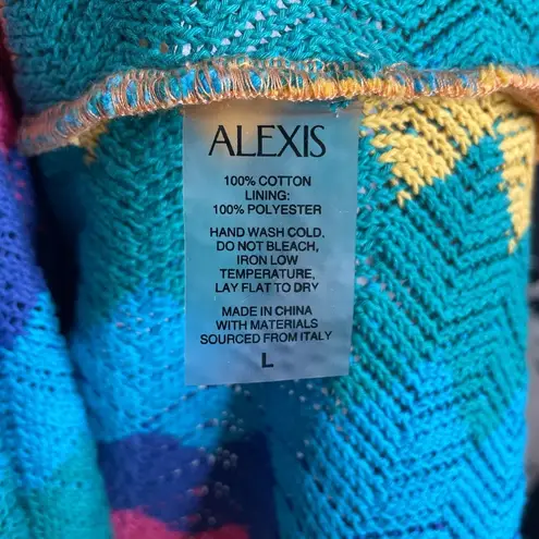 Alexis  - SOLEI DRESS - RIO Size Large Rainbow