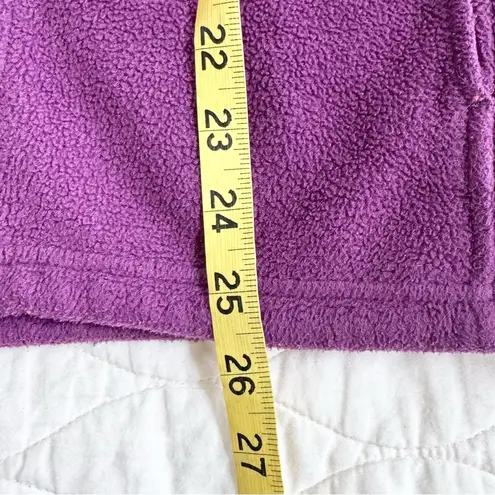 Bass Pro Shops Bass Pro Purple Full-Zip Womens Fleece Jacket Size M Outdoor Cozy Vintage Comfy