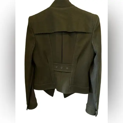 BCBGMAXAZRIA  Military Style Wool Blend Jacket Size S