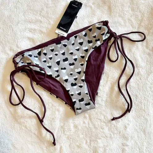 NWT Tavik Bebe Hearts Full Coverage Bikini Bottom