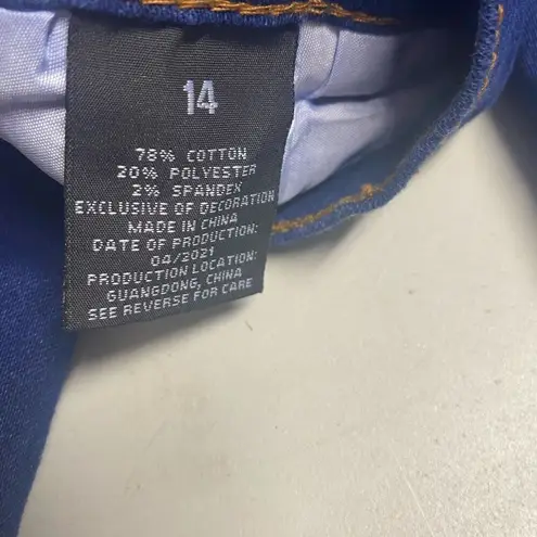 PASTEL Women’s Skinny Jeans Blue Size 14 Inseam 27” SEE DESCRIPTION