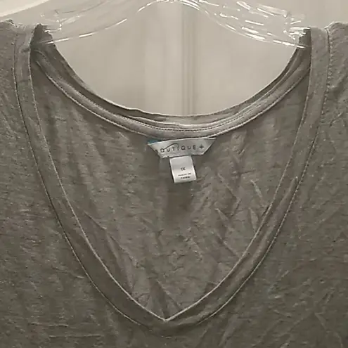 Boutique FINAL MARKDOWN Ladies'  "On Cloud Wine" SS Tee (1X)