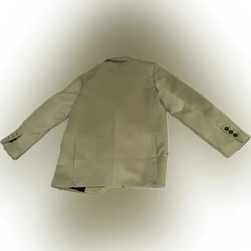 NWOT Apparis Celine Single Breasted Blazer in Faux Wool S Black