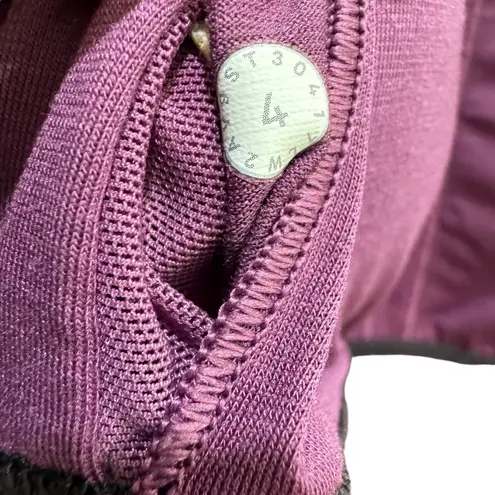 Lululemon  Longline Energy Bra Purple Fuchsia Size 4