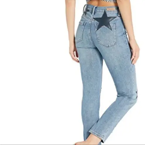 BLANK NYC Blank‎ NYC Blue Jeans with Black Star Accents