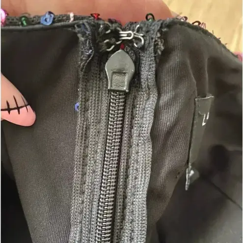 Laundry by Shelli Segal 🆕  COLORFUL SEQUIN SLIP DRESS 10🆕