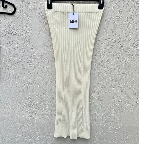 Solid & Striped NWT The Sylvie Top And The Yvette Skirt Set Ivory Womens Size XS