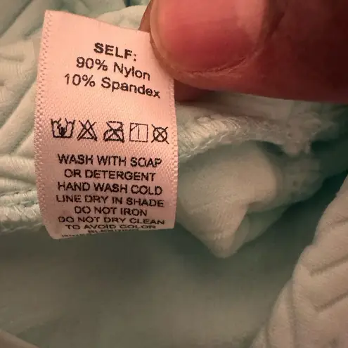 WET Swimwear Acqua Madilyn One Piece Women’s Mint Green Swimsuit Size Medium