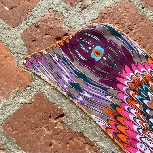 Bright & colorful scarf Orange