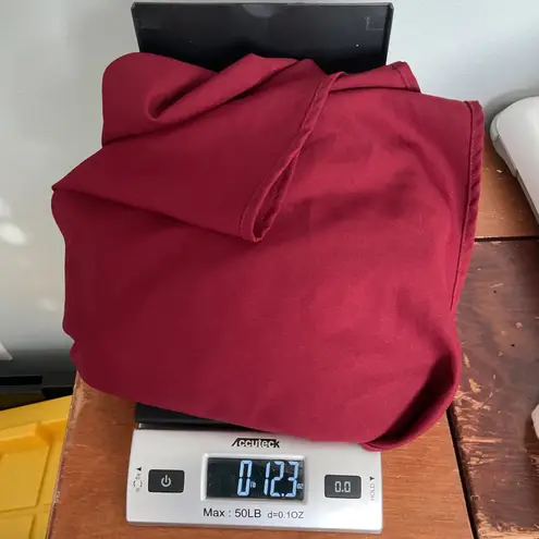 Pinkblush Burgundy Duster Kimono Robe Duster Open Front Belted XLarge