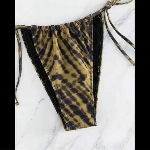 Boutique Earthy, Boho Abstract, Bikini Set