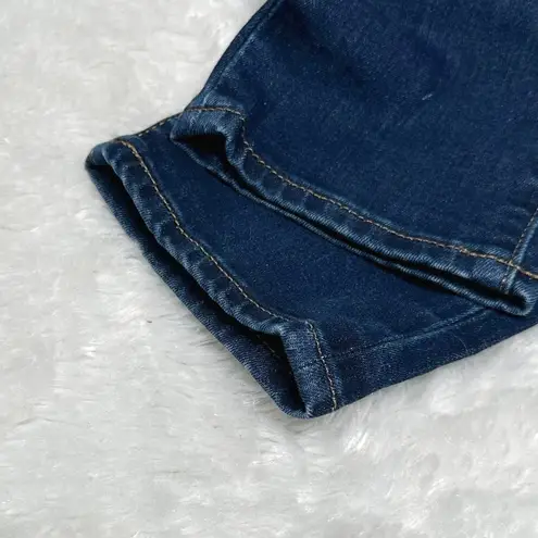 Mavi Jeans Mavi Adriana Super Skinny Dark Blue Jean Women 29 (32X31) Mid Rise Stretch Denim