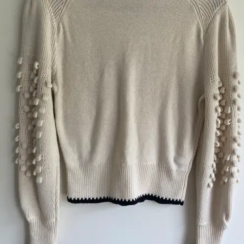 BCBGMAXAZRIA Merino Wool Blend Mock Neck Sweater