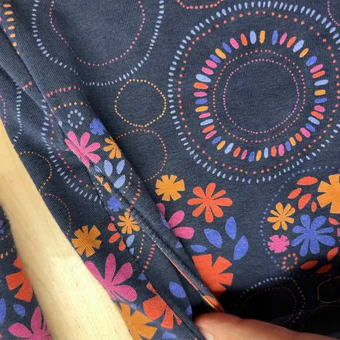 Gudrun Sjoden Mandala Tunic Dress Blue Multicolor Size Small