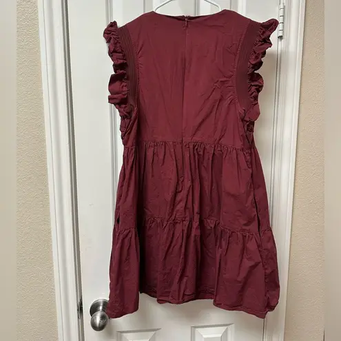 The Impeccable Pig Sleeveless Ruffle Dress size medium