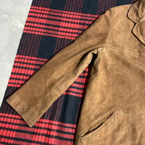 Suede Jacket Brown