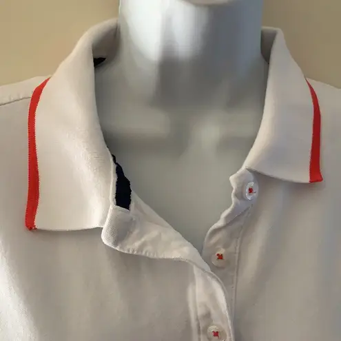 Polo - Y2K  by Ralph Lauren white crop size XL