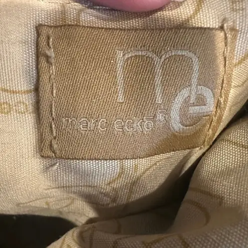 Y2K silver faux leather boho chic hobo satchel, slouchy shoulder bag