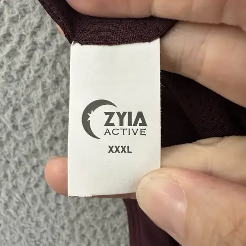 Zyia Active Shorts 3.5" Athletic Athleisure Running Walking Maroon Women's 3XL - Image 6
