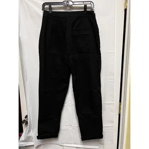 ASOS NWT‎  Maternity Women's Size 10 Black High Rise Pant Lightweight Comfy DGF-C