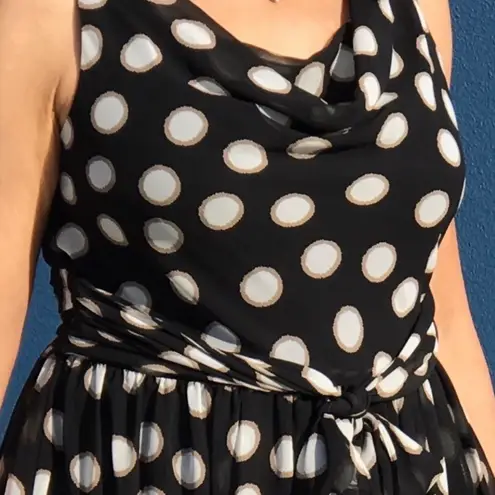 Evan Picone Full Polka Dots Dress NWOT