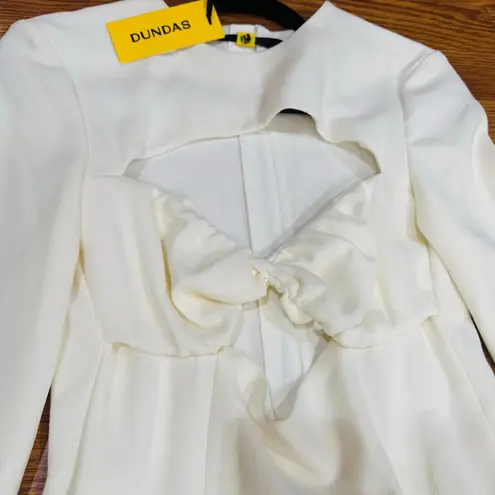 DUNDAS bride wool Ivory Long sleeve NWT Carter Cut