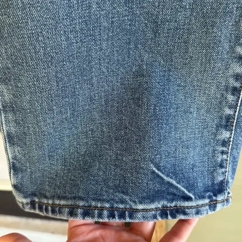 Edwin “Bree” Stovepipe Cropped Jeans in Alderson Blue Size 28