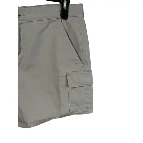 Calvin Klein  Women‎ Khaki Safari Cargo Shorts Sz 8 Summer Travel Vacation Casual