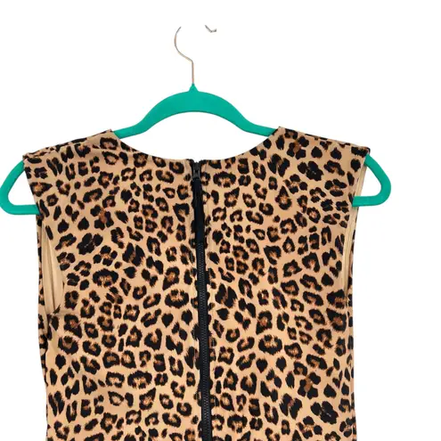 Summersalt The Surf Swimsuit One Piece Leopard Print Black Size US 10