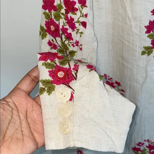 Vintage Women's Floral Blazer