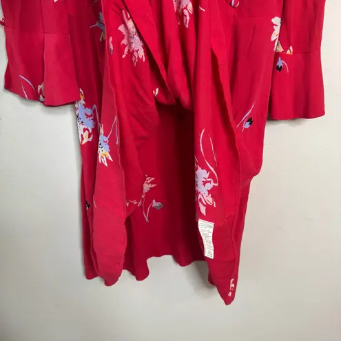 Free People  Floral Print Time on My Side Wrap Dress - Image 10